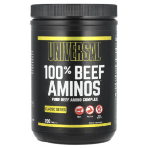Universal U, Classic Series, 100% Beef Aminos, 200 Comprimidos