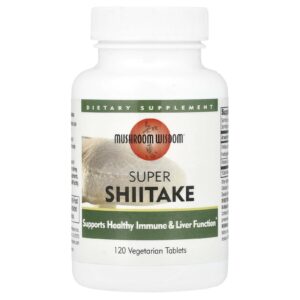 Mushroom Wisdom Super Shiitake 120 Comprimidos Vegetarianos