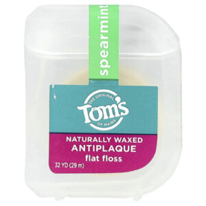 Toms of Maine Antiplaca Naturalmente Encerado Fio-Liso Hortelã 292 m (32 yd)