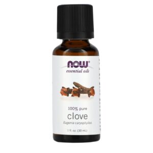 NOW Foods Óleos Essenciais Cravo 30 ml (1 fl oz)