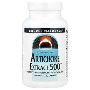 Source Naturals Artichoke Extract 500™ 180 Comprimidos