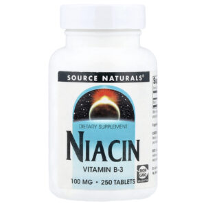 Source Naturals Niacina 100 mg 250 Comprimidos