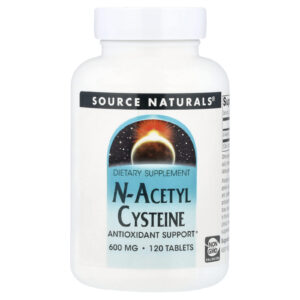 Source Naturals Acetilcisteína 600 mg 120 Comprimidos