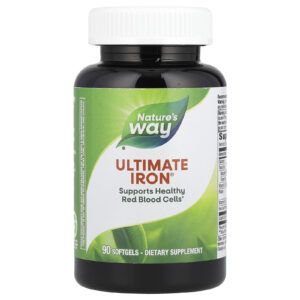 Natures Way Ultimate Iron® 90 Cápsulas Softgel