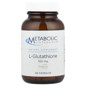 Metabolic Maintenance L-Glutationa 60 Cápsulas