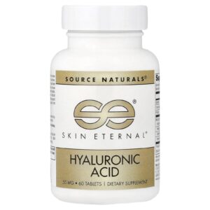 Source Naturals Skin Eternal® Ácido Hialurônico 60 Comprimidos