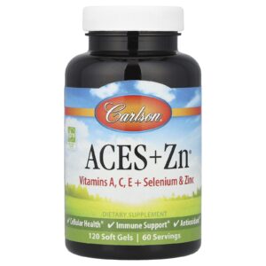 Carlson Aces + Zn 120 Cápsulas Softgel