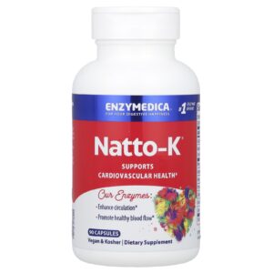 Enzymedica Natto-K Cardiovascular 90 Cápsulas
