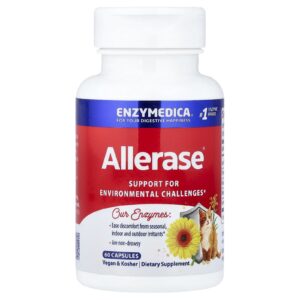 Enzymedica Allerase® 60 Cápsulas