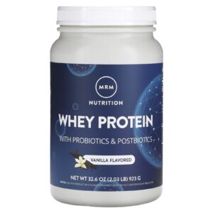 MRM Nutrition Proteína Whey Baunilha 923 g (203 lb)