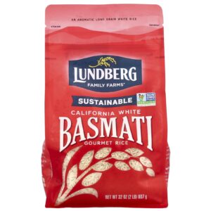 Lundberg Arroz Basmati Gourmet California White 907 g (32 oz)