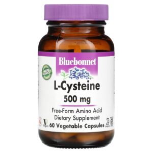 Bluebonnet Nutrition L-Cysteine 500 mg 60 Veggie Capsules