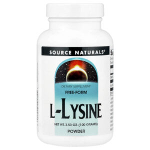 Source Naturals L-lisina em Pó 100 g (353 oz)
