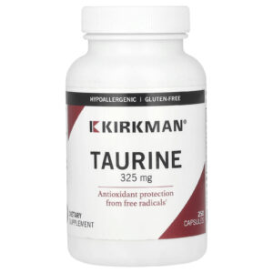 Kirkman Labs Taurina 325 mg 250 Cápsulas