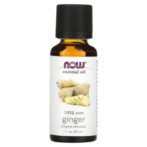 NOW Foods Óleos Essenciais Gengibre 30 ml (1 fl oz)