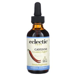 Eclectic Herb Extrato de Caiena 250 mg 60 ml (2 fl oz)