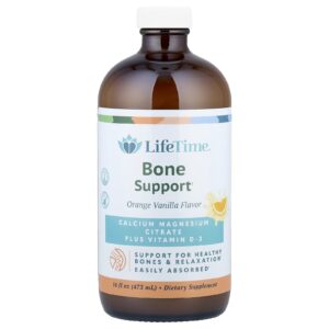 LifeTime Vitamins Bone Support Laranja e Baunilha 473 ml (16 fl oz)