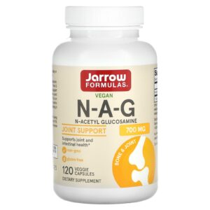 Jarrow Formulas, NAG, 700 mg, 120 Cápsulas Vegetais