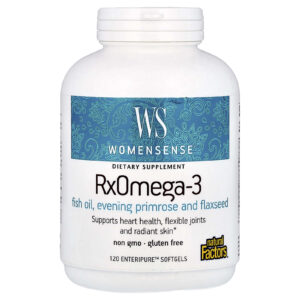 Natural Factors WomenSense® RxOmega-3 120 Cápsulas Softgel Enteripure™