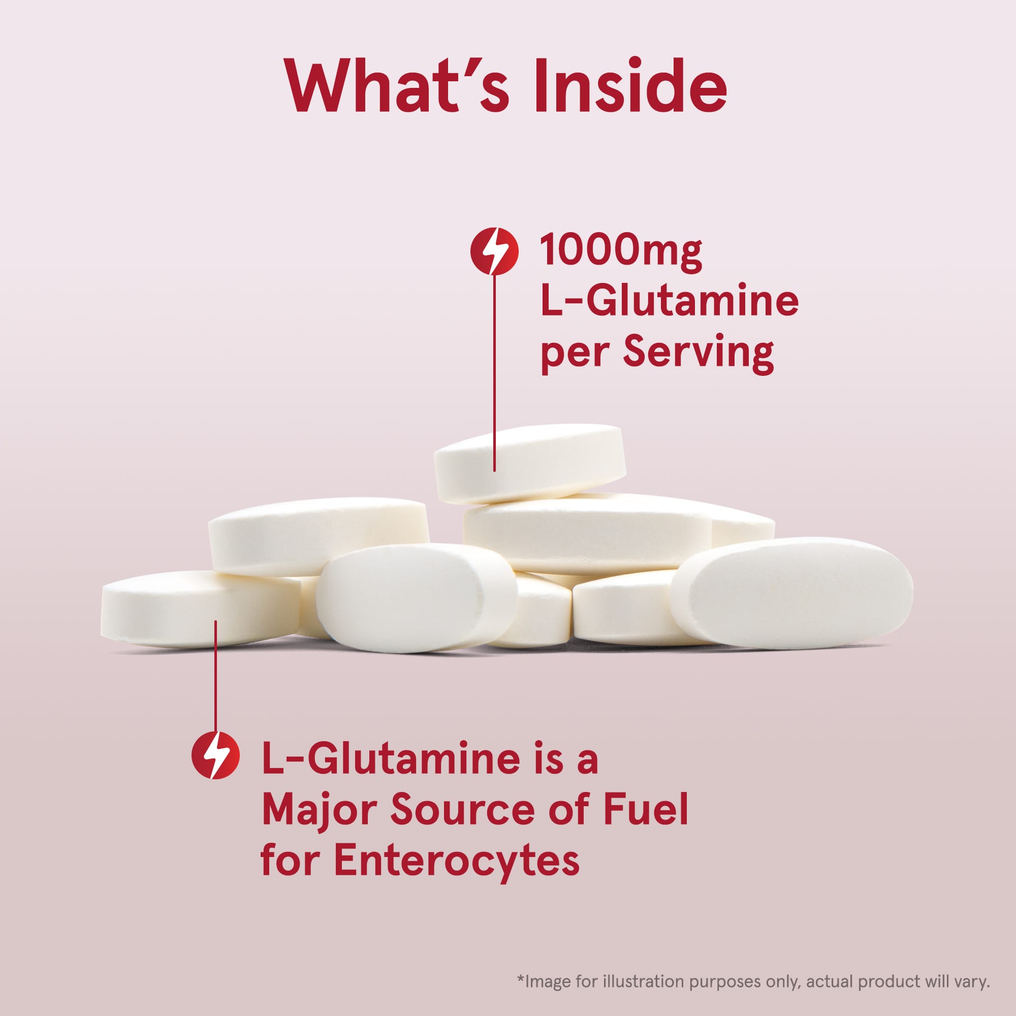 Jarrow Formulas, L-Glutamina, 1.000 mg, 100 Comprimidos - Imagem 8