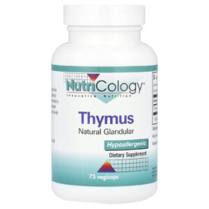 Nutricology Thymus 05 g 75 Cápsulas Vegetais