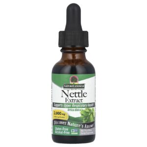 Natures Answer Extrato de Urtiga Sem Álcool 2.000 mg 30 ml (1 fl oz)