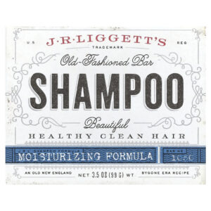 J.R. Liggetts Shampoo em Barra à Moda Antiga Fórmula Hidratante 99 g (35 oz)