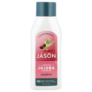 Jason Natural Shampoo Jojoba Reparador + Óleo de Rícino 473 ml (16 fl oz)
