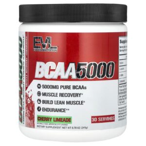 EVLution Nutrition BCAA5000® Limonada Siciliana de Cereja 249 g (878 oz)