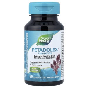 Natures Way PETADOLEX® Pro-Ativo 50 mg 60 Cápsulas Softgel