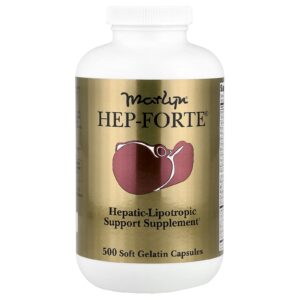 Naturally Vitamins Marlyn Hep-Forte 500 Cápsulas de Gelatina Mole
