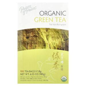 Prince of Peace Chá Verde Orgânico 100 Saquinhos de Chá 180 g (635 oz)