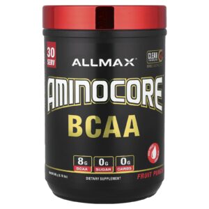 ALLMAX BCAA AMINOCORE™ Ponche de Frutas 345 g (076 lb)
