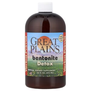 Yerba Prima Grandes Planícies Bentonita Detox 473 ml (16 fl oz)