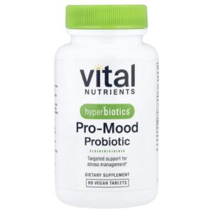 Vital Nutrients Hyperbiotics® Probiótico Pro-Mood 60 Comprimidos Veganos