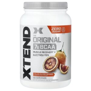 XTEND 7 g de BCAA Laranja Sanguínea Italiana 128 kg (282 lb)