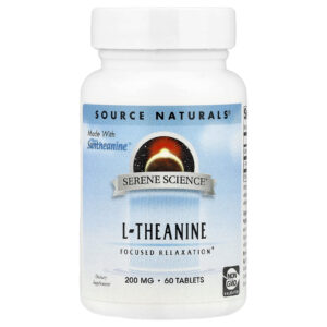 Source Naturals L-teanina 200 mg 60 comprimidos