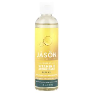Jason Natural Óleo Corporal Antioxidante com Vitamina E 5.000 UI 118 ml (4 fl oz)