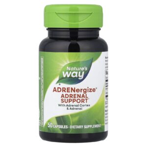 Natures Way ADRENergize Energia Adrenal 50 Cápsulas