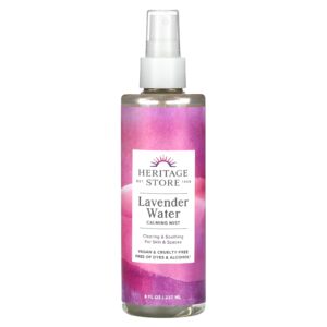 Heritage Store Água de Lavanda Spray Calmante 237 ml (8 fl oz)