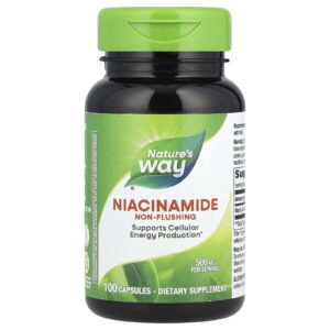 Natures Way Niacinamida 500 mg 100 Cápsulas