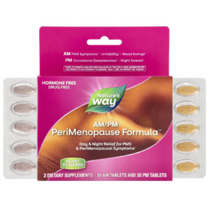 Natures Way AM/PM PeriMenopause Formula™ 60 Comprimidos
