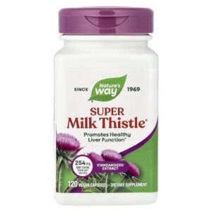 Natures Way Super Milk Thistle® 120 Cápsulas Veganas