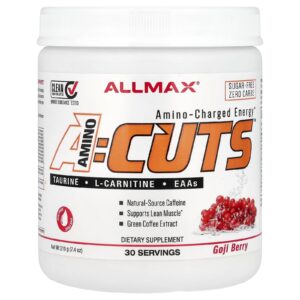 ALLMAX ACUTS™ Energia Carregada de Aminoácidos Goji Berry 210 g (74 oz)