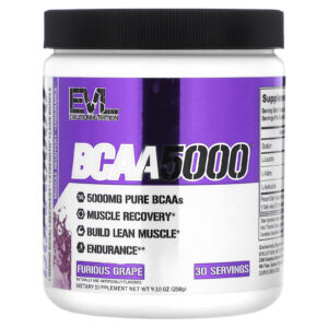 EVLution Nutrition BCAA5000® Uva Furiosa 258 g (91 oz)