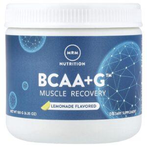 MRM Nutrition BCAA + G Recuperação Muscular Limonada 180 g (635 oz)
