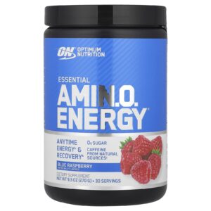 Optimum Nutrition Essential Amin.O. Energy® Framboesa Azul 270 g (95 oz)