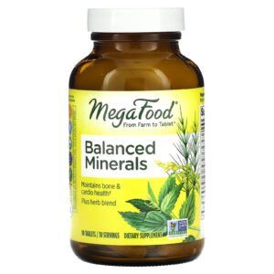 MegaFood Minerais Balanceados 90 Comprimidos