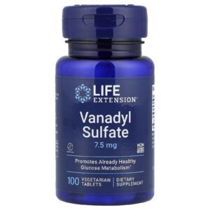Life Extension Vanadyl Sulfate 100 Comprimidos Vegetarianos