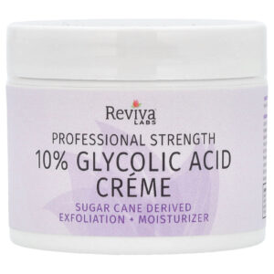 Reviva Labs Creme de Ácido Glicólico a 10% Antienvelhecimento 55 g (20 oz)